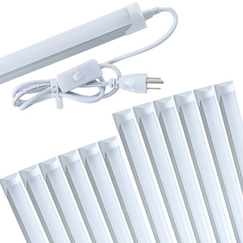 4ft pack led shop lights - 12,